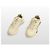 Gucci Sneakers in pelle con logo Laiton da donna Avorio Bianco - vista 6