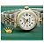 Rolex Reloj Datejust Combi para mujer con esfera limitada de números romanos blancos original - vista 24