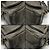 Chloé Paraty Medium Schultertasche aus grauem Leder mit Goldbeschichtung Braun - Ansicht 9