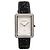 Chanel Boyfriend Steel Leder Damenuhr Medium mit Diamanten Silber