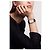 Chanel Boyfriend Steel Leder Damenuhr Medium mit Diamanten Silber - Ansicht 3