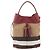 Burberry Borsa a secchiello House Check Ashby Susanna con nappa Multicolore