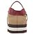 Burberry Borsa a secchiello House Check Ashby Susanna con nappa Multicolore - vista 3