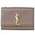 Saint Laurent Borsa a tracolla piccola Kate in monogramma Caviar Rosso