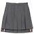 Thom Browne Minifalda plisada de sarga de lana Castaño