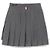 Thom Browne Minifalda plisada de sarga de lana Castaño - vista 4