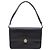 Dior Borsa a tracolla in pelle con logo CD dorato Nero