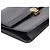 Dior Borsa a tracolla in pelle con logo CD dorato Nero - vista 7
