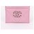 Chanel Rosa Kartenetui mit silbernem Logo Pink - Ansicht 2