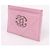 Chanel Rosa Kartenetui mit silbernem Logo Pink - Ansicht 4