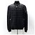Prada Leichte gesteppte Herrenjacke mit Triangle-Logo Schwarz - Ansicht 2