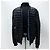 Prada Leichte gesteppte Herrenjacke mit Triangle-Logo Schwarz - Ansicht 4
