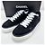 Chanel Sneakers in Velluto e Scamosciato da Uomo Nero Multicolore - vista 3