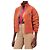 Hermès Effect Kaleidoscope Reißverschlussjacke Orange - Ansicht 2