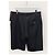 Louis Vuitton Shorts casuales LV con botones de oro negro - vista 3