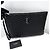 Saint Laurent Clutch trapuntata da donna nera Large Nero - vista 3