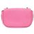 Chanel Bolsa de ombro com corrente acolchoada rosa - view 3