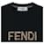Fendi Camisetas de algodón Negro  - vista 4