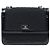 Chanel Borsa a tracolla in tessuto nero
