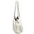 Chanel Borsa a tracolla White Caviar Big CC Chain Bianco - vista 2