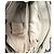 Chanel Borsa a tracolla White Caviar Big CC Chain Bianco - vista 8