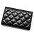 Chanel Black Patent Vintage Card Wallet - view 4