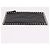 Valentino Clutch Rockstud Black Medium Unisex Nero - vista 7