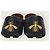 Gucci Mocassino da guida Black Silver Web Bee Tab Nero - vista 7