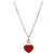 Chopard Collana con pendente Happy Heart Rossa Rosso - vista 6