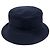 Miu Miu Logo Cotton Bucket Hat Navy Blue