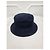 Miu Miu Logo Cotton Bucket Hat Navy Blue - view 2