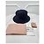Miu Miu Logo Cotton Bucket Hat Navy Blue - view 5