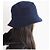 Miu Miu Logo Cotton Bucket Hat Navy Blue - view 6