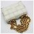 Bottega Veneta Bolsa transversal cassette com corrente acolchoada Branco - vista 3