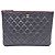 Chanel Clutch Classic New Medium in Caviar Nero e Oro