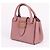 Burberry Borsa a spalla rosa granulata con due tracolle - vista 4