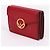 Fendi Gold-Plated Red Tri-Fold Wallet - view 3