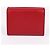 Fendi Gold-Plated Red Tri-Fold Wallet - view 5