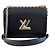 Louis Vuitton Borsa Twist MM Epi Gold Black Nero