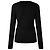 Valentino Aufbereiteter Langarmpullover mit Schleifen-Twilly-Schal-Detail Schwarz - Ansicht 6