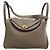 Hermès Borsa a tracolla Lindy Etoupe Gold stamp Marrone