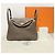Hermès Borsa a tracolla Lindy Etoupe Gold stamp Marrone - vista 9