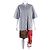 Balenciaga Abito camicia con bordi in seta