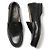 Prada Mocasín de piel con logotipo de letras - vista 4