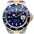 Rolex Orologio Submariner Combination Blu