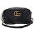 Gucci Piccola borsa camera matelassé GG Marmont nera Nero