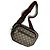 Gucci Bolso de cintura GG FACJN Unisex - Bolso de cintura y bandolera Castaño - vista 7