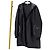 Moncler Genius Fragment Long Down Coat Black