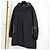 Moncler Genius Fragment Long Down Coat Black - view 2