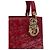 Dior Borsa Tote Media e Borsa a Spalla in Vernice Rosso Ciliegia - vista 4